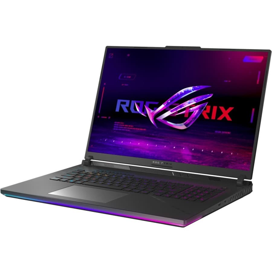 ROG Strix laptop configuration with Intel Core i9-13980HX processor and 64 GB DDR5 memory