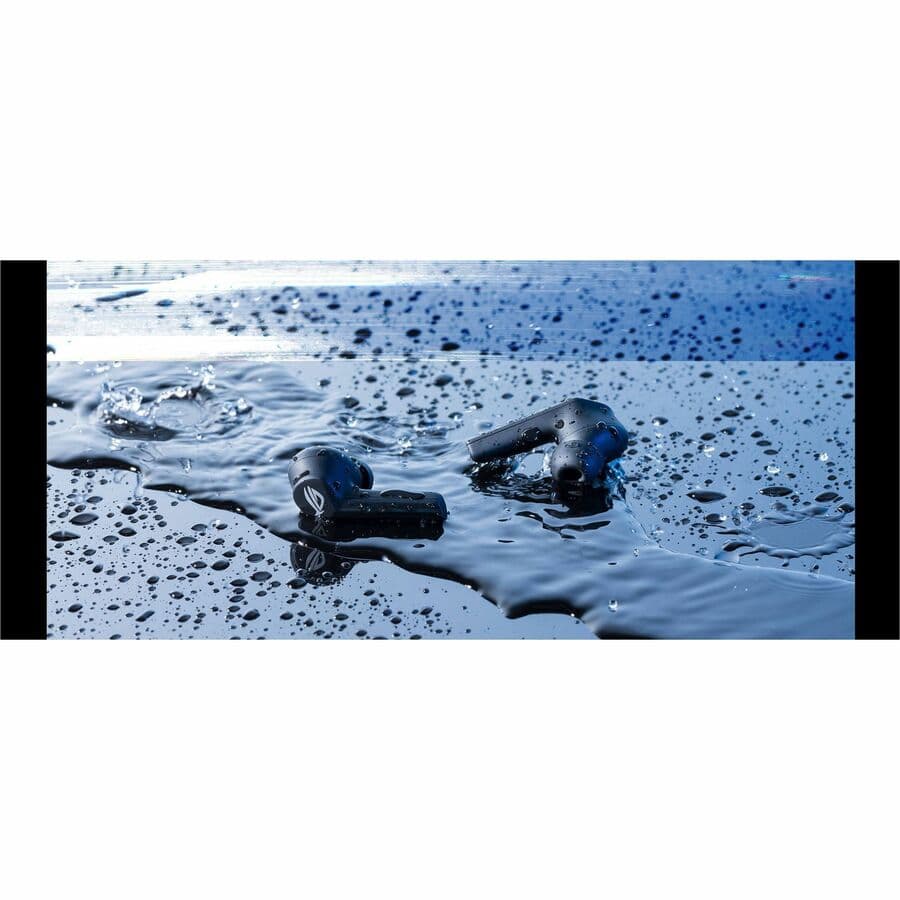 ASUS ROG Cetra True Wireless headset with 2.4 GHz and Bluetooth 5.3 connectivity