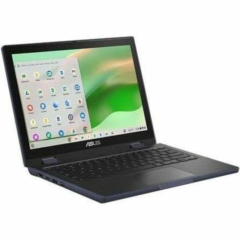 ASUS Chromebook 2-in-1 with 12.2-inch touch display in grey finish