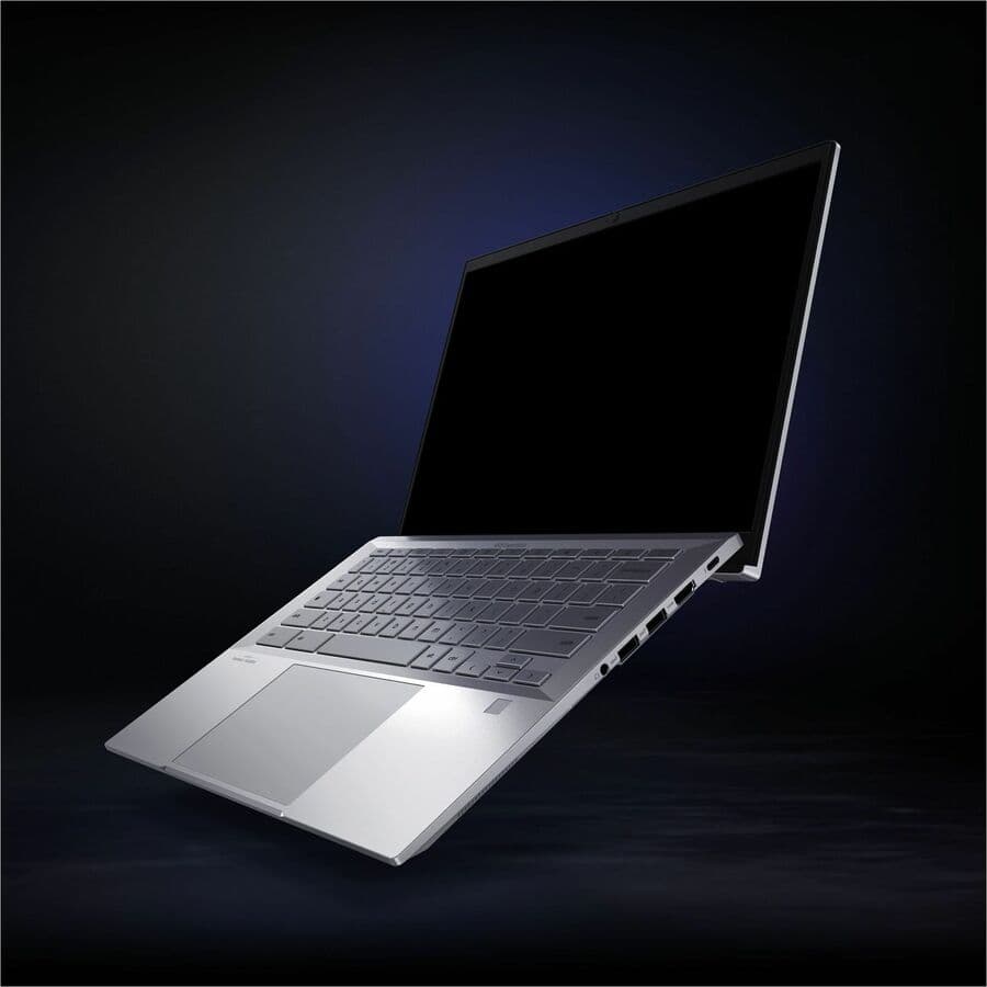 ASUS Chromebook Plus in silver with 14-inch WQXGA display and Intel Core Ultra processor