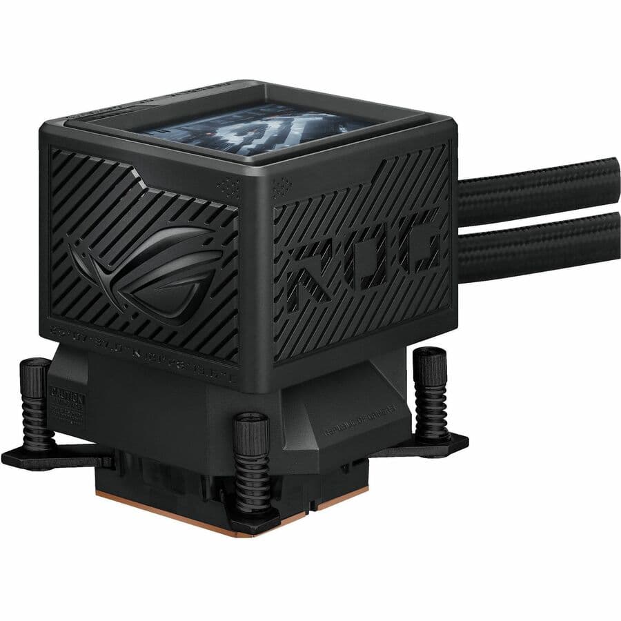 ASUS ROG RYUJIN III 360 ARGB EXTREME 360 mm AIO cooler with 3.5-inch LCD and ARGB lighting