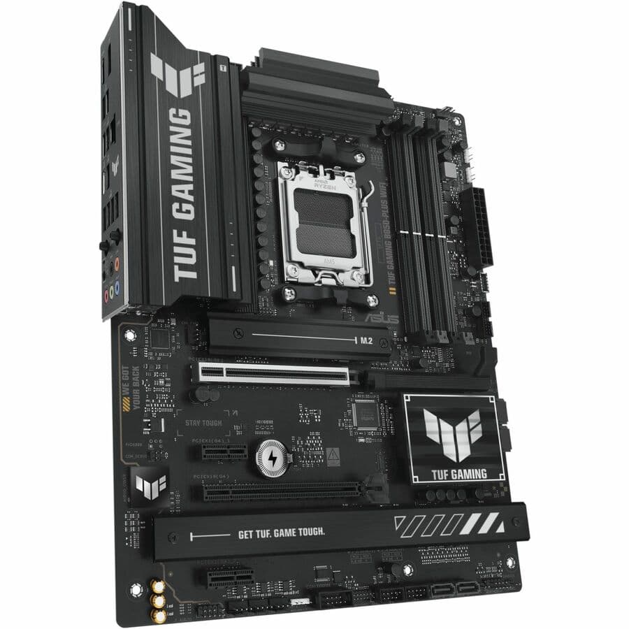 ASUS TUF GAMING B850-PLUS WIFI ATX motherboard for AMD AM5 and DDR5 builds
