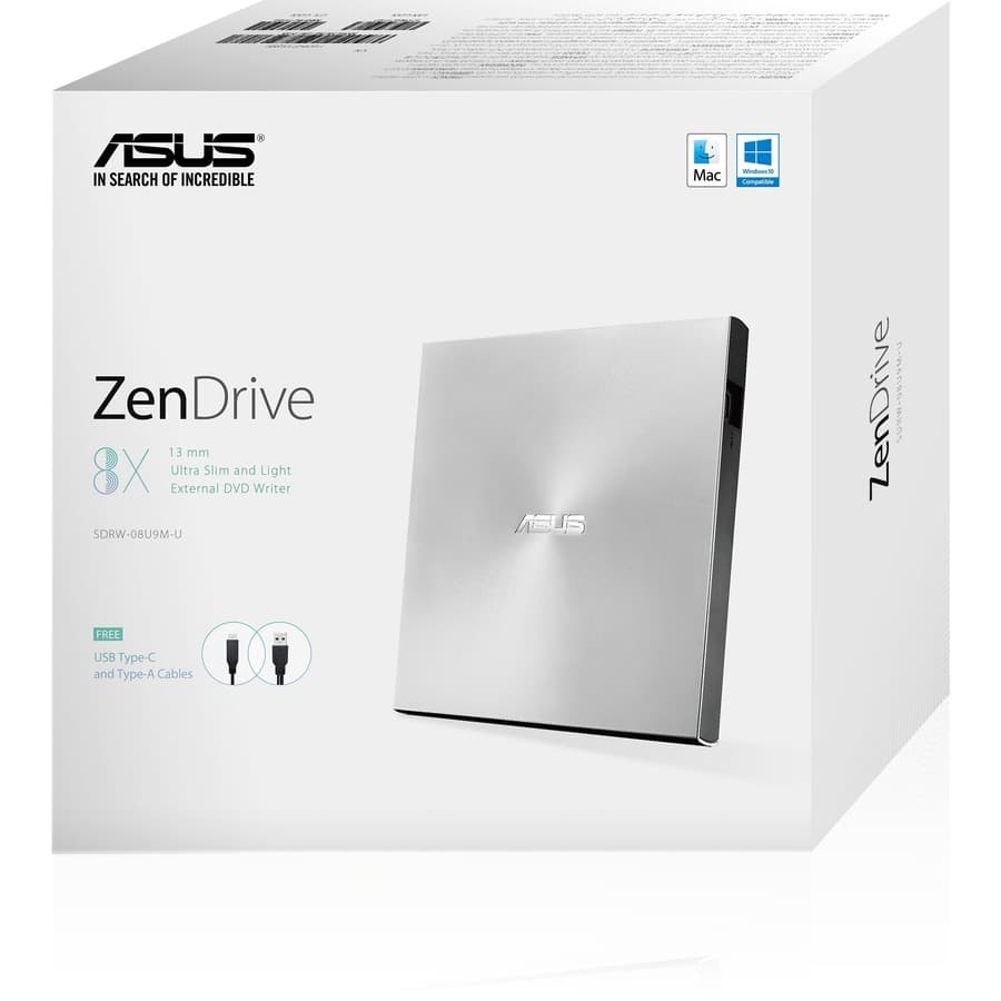 THE SDRW-08U9M-U/SIL EXTERNAL DRIVE view 12