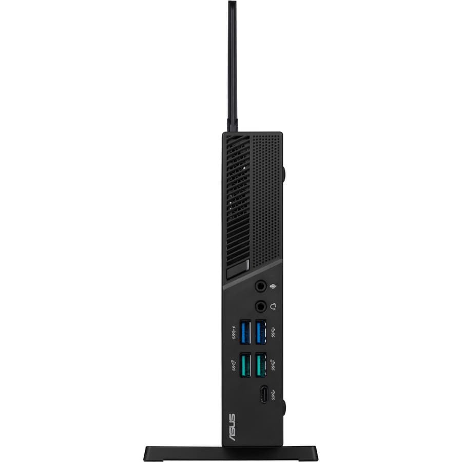 ASUS PB60-B3041ZC black mini PC with Intel Core i3-8100T, 4 GB DDR4, and Intel HD Graphics