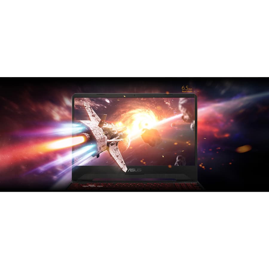 ASUS FX705DY-RS51 gaming laptop with Ryzen 5, 8 GB RAM, Radeon RX 560X graphics, and 17.3-inch display