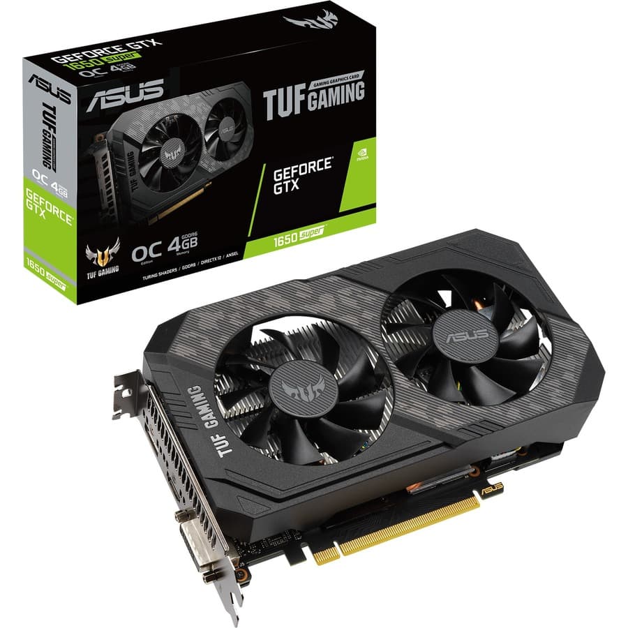 ASUS - VGA NVIDIA TUF GAMING GEFORCE GTX 1650 SUPER OC EDITION 4GB GDDR6 view 7