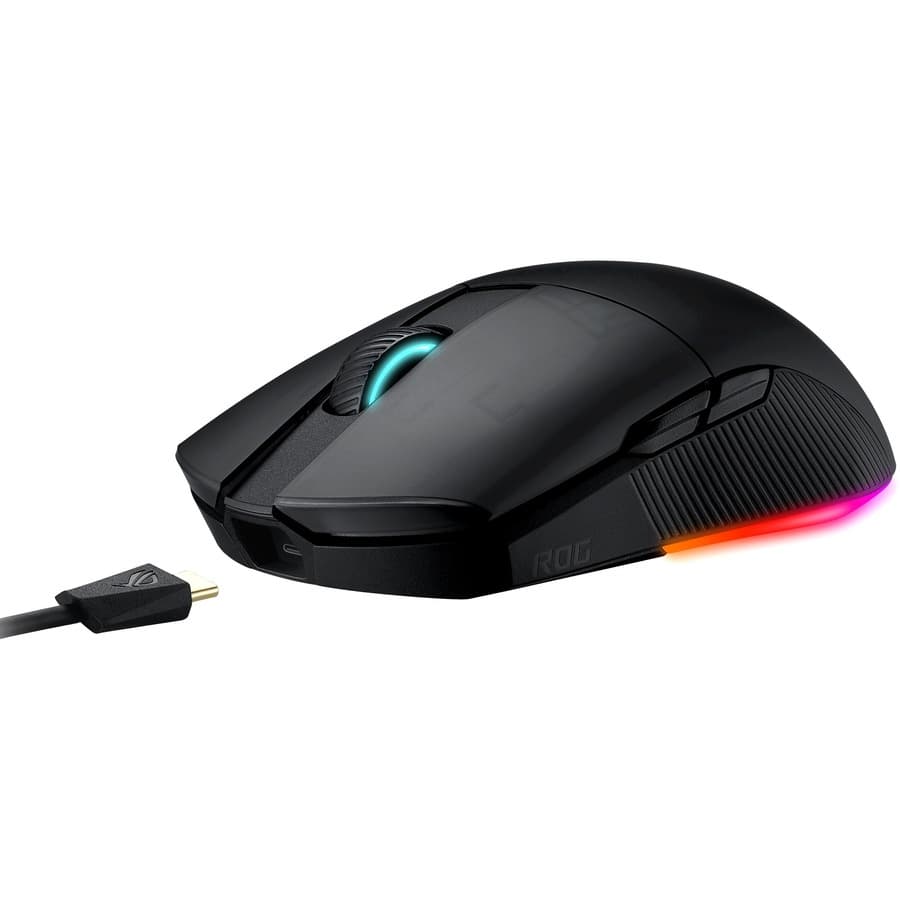 ASUS - COMPONENTS ROG PUGIOII WIRELESS MOUSE 16 000 DPI 7 PROGRAMMABLEBTNS view 7