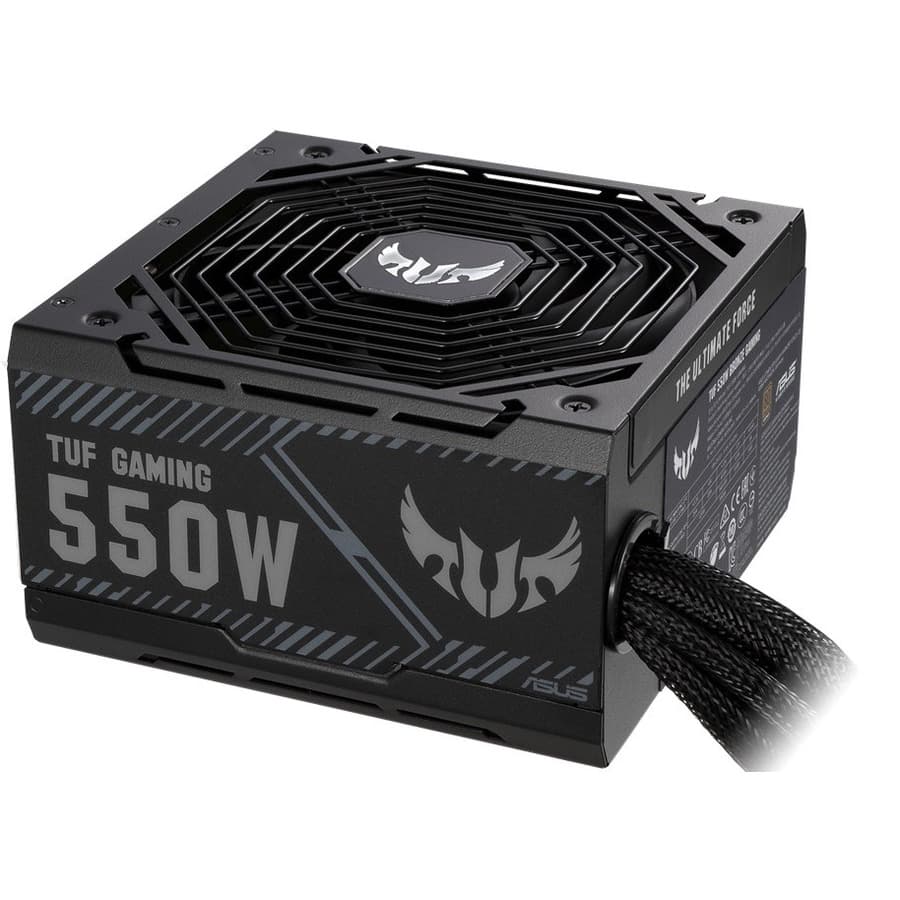 ASUS TUF Gaming 550B 550W Bronze internal power supply with axial-tech fan