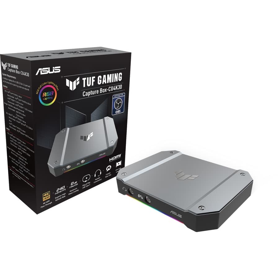 ASUS - COMPONENTS ASUS TUF GAMING CAPTURE BOX VPN:TUF GAMING CAPTURE BOX-CU4K3 view 7