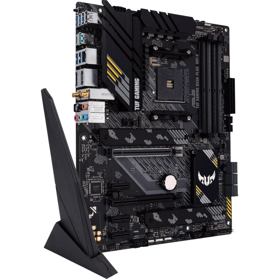 ASUS TUF GAMING B550-PLUS WIFI II ATX motherboard for AMD AM4 Ryzen systems
