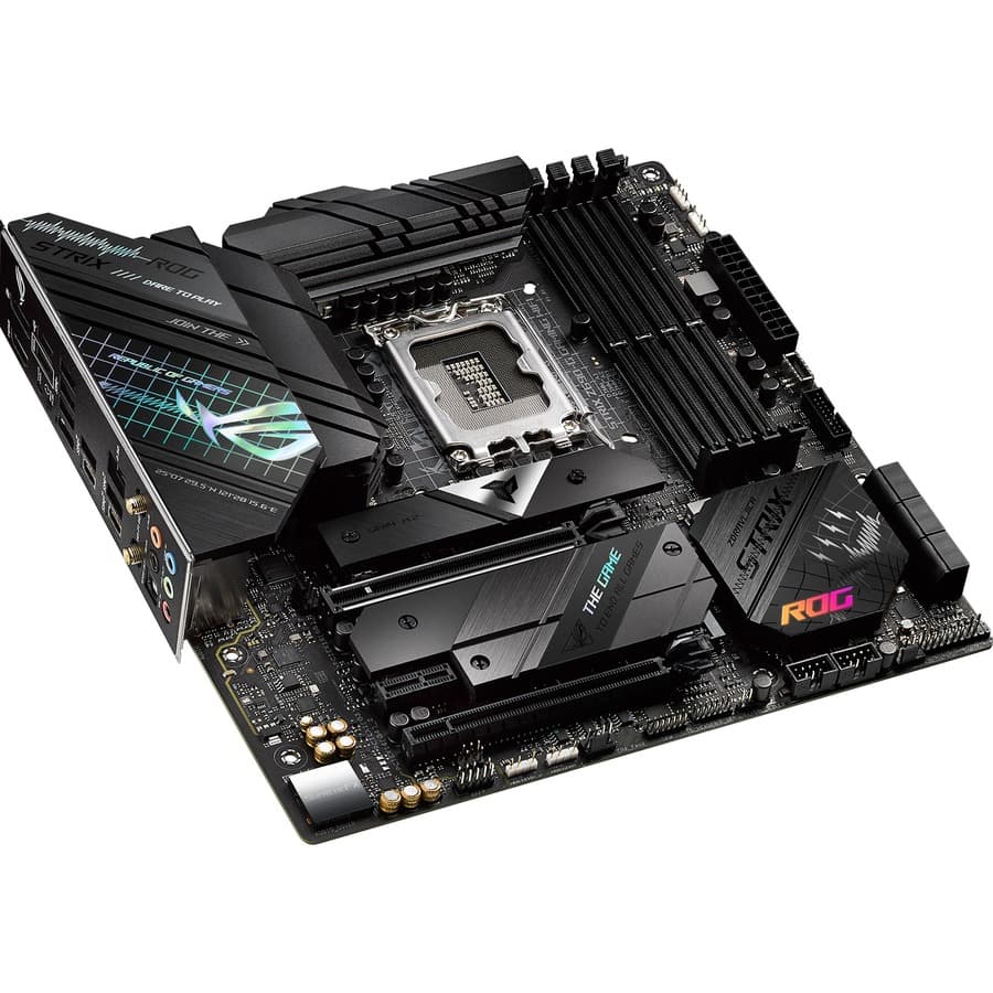 ASUS ROG STRIX Z690-G GAMING WIFI micro-ATX motherboard with DDR5, WiFi 6, and 2.5 Gb Ethernet