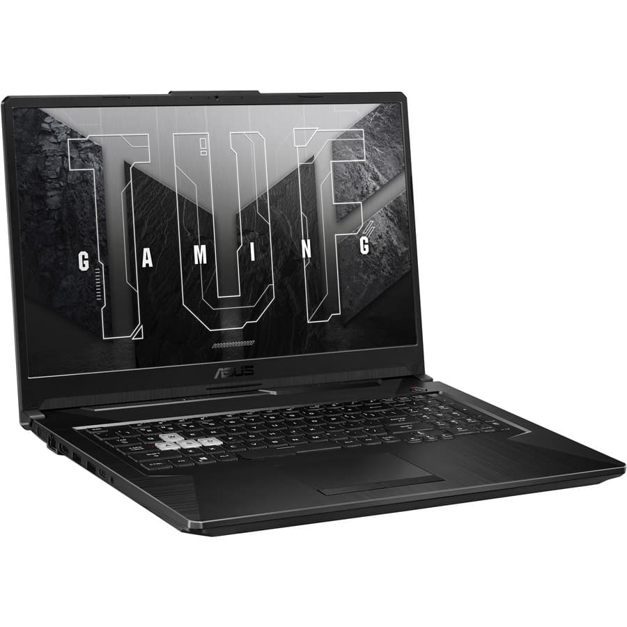 ASUS TUF Gaming 17.3 inch laptop with Core i5-11400H, 8 GB RAM, and 512 GB SSD