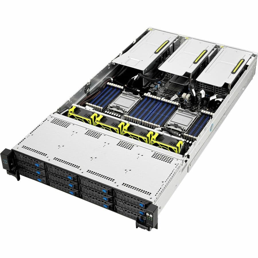 ASUS RS720-E10-RS12E 2U rack-mount barebones server chassis for dual-socket Intel Xeon