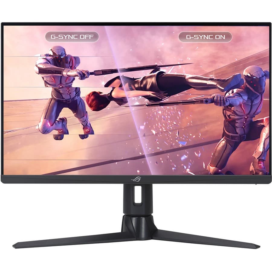 ASUS ROG Strix XG27AQMR 27-inch QHD Fast IPS gaming monitor with thin bezels and adjustable stand