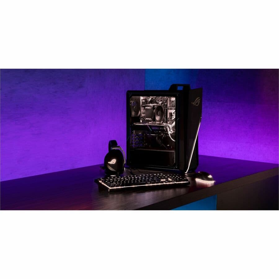 ASUS ROG Strix G15 gaming desktop with Ryzen 7 and GeForce RTX 4060 Ti graphics