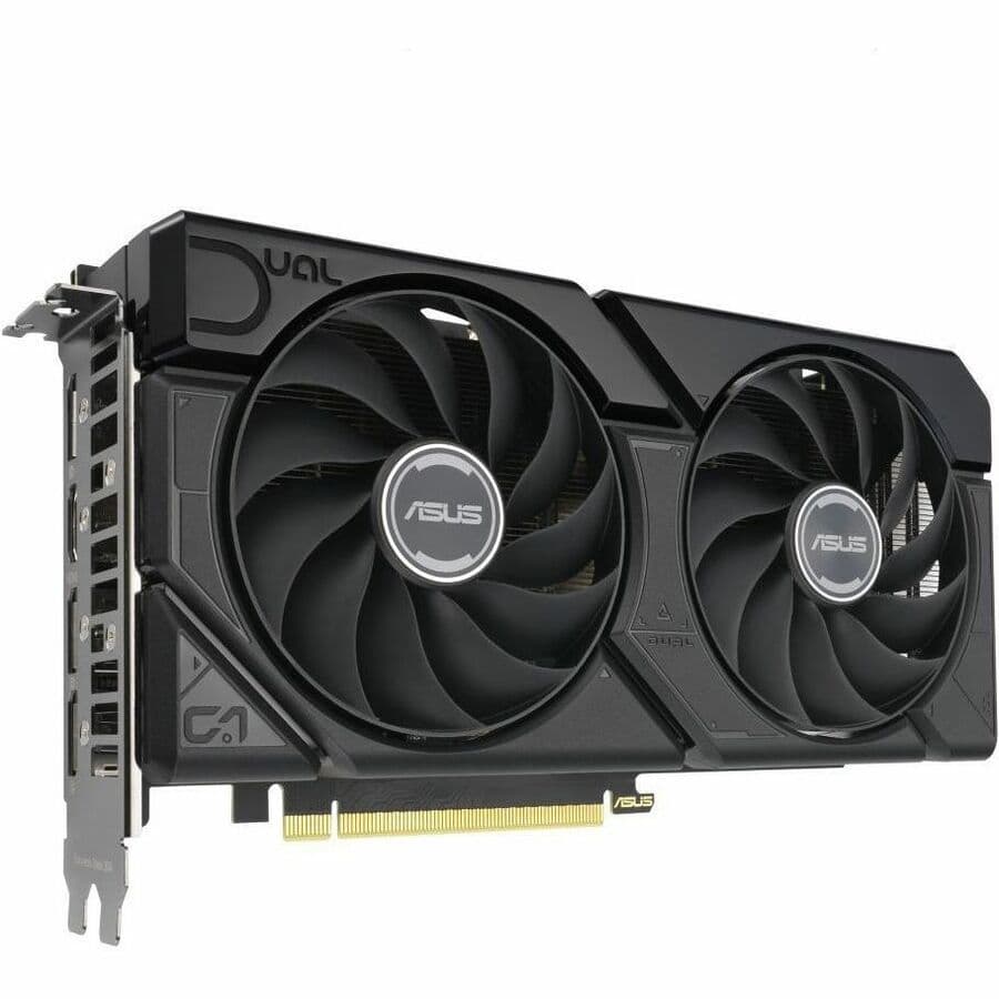 ASUS - AMD ASUS DUAL RADEON RX 7600 XT OC ASUS DUAL RADEON RX 7600 XT OC view 12