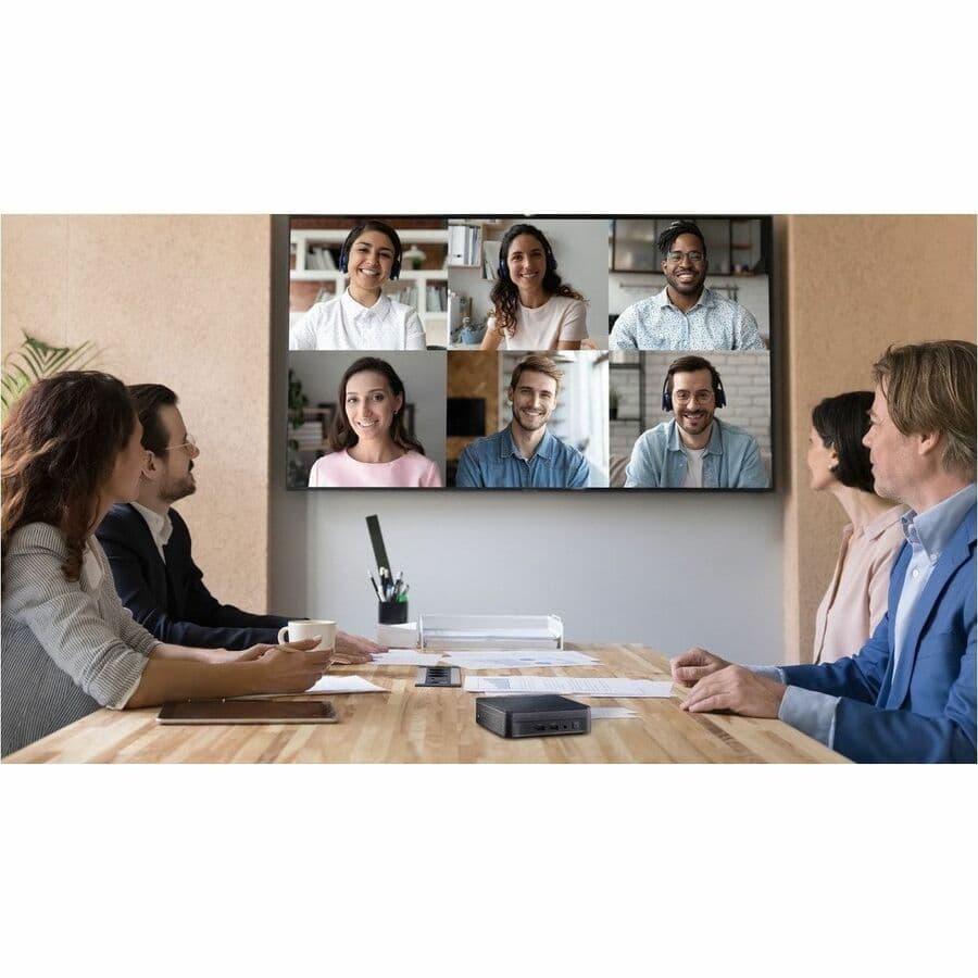 ASUS NUC Wall Street Canyon slim desktop with 12th Gen Intel Core i5 and Windows 11 Home/Pro support