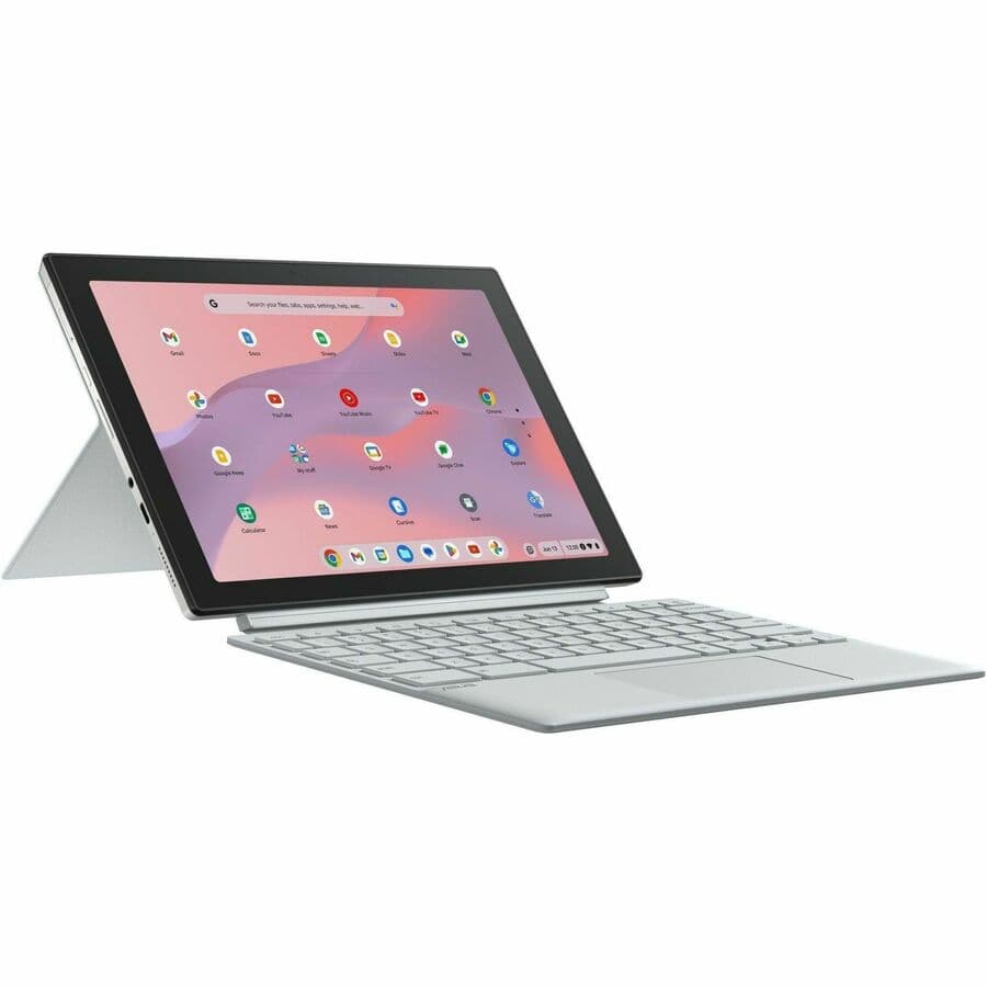 ASUS Chromebook Detachable in silver with 10.5-inch touch display