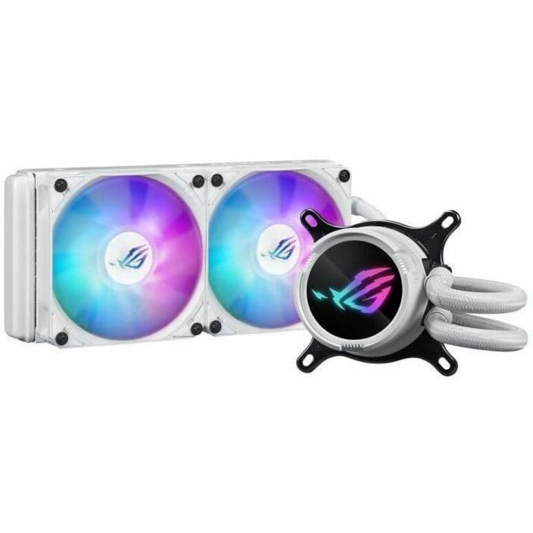 ASUS ROG STRIX LC III 240 ARGB WHT white 240 mm liquid CPU cooler with ARGB lighting
