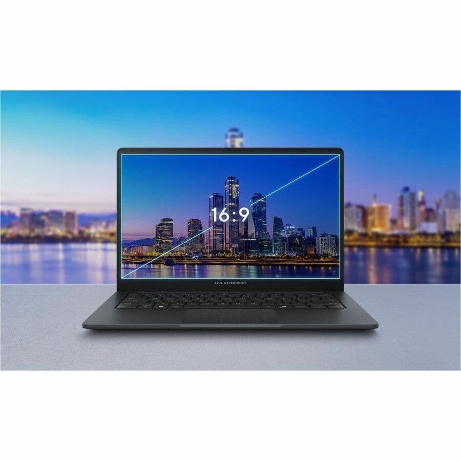 ASUS ExpertBook 14 business laptop with Core i7-1355U, 16 GB RAM, 512 GB SSD, and Full HD display