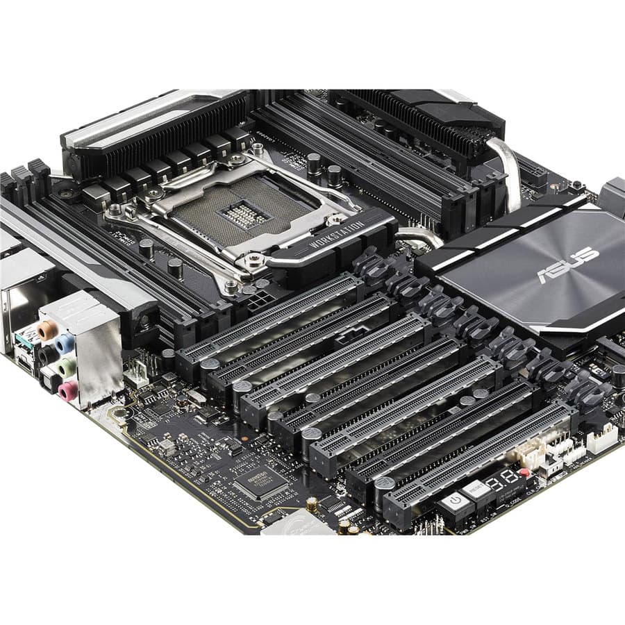ASUS WS X299 SAGE ATX motherboard for Intel LGA 2066 workstation builds