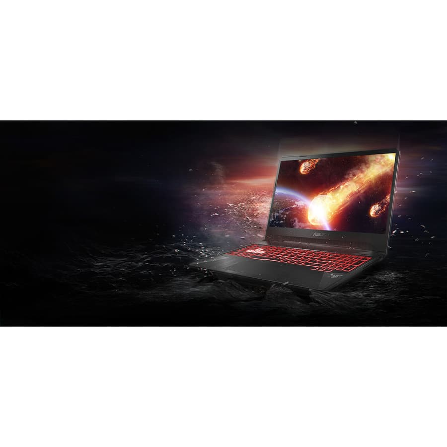 ASUS FX705DY-RS51 gaming laptop with Ryzen 5, 8 GB RAM, Radeon RX 560X graphics, and 17.3-inch display