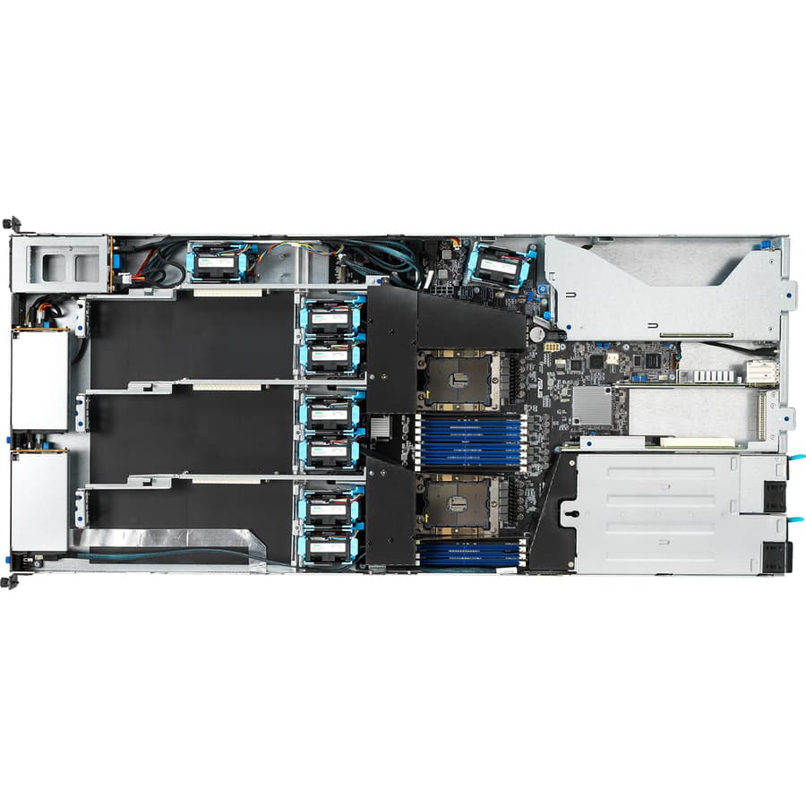 ASUS - SERVER 4GPUS DUAL 10G ONBOARD 16DIMMS ALL FLASH ARRAY 8 NVME DRIVES view 10