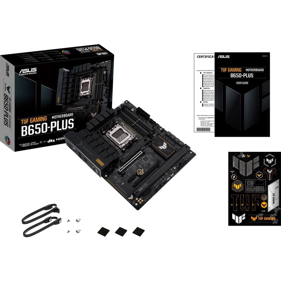 ASUS TUF Gaming B650-PLUS WIFI AM5 ATX motherboard for Ryzen 7000 systems