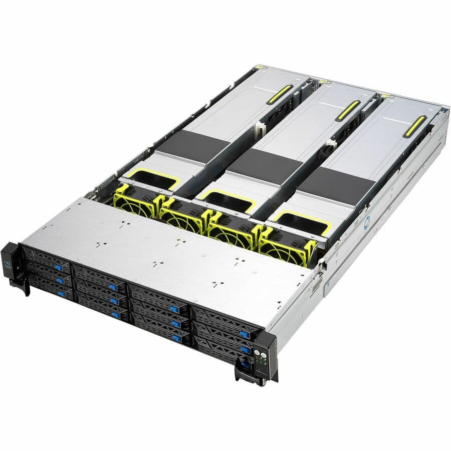 ASUS RS720-E10-RS12E 2U rack-mount barebones server chassis for dual-socket Intel Xeon