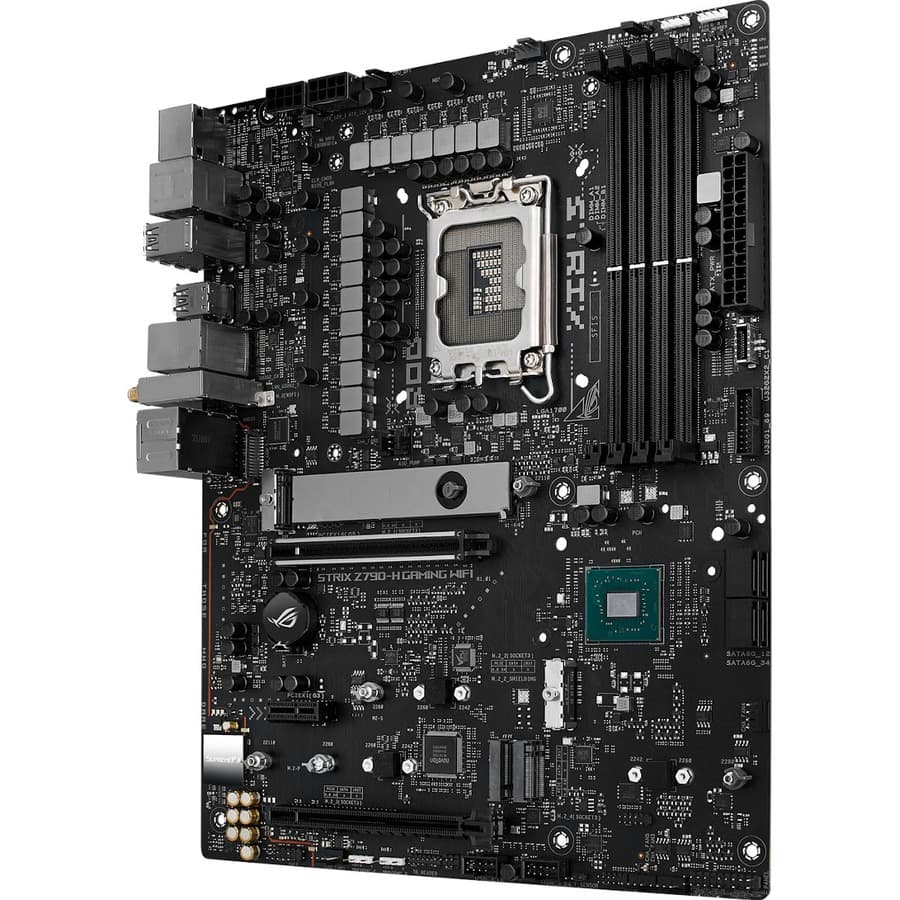 ASUS ROG STRIX Z790-H GAMING WIFI ATX motherboard for Intel builds with DDR5 and WiFi 6E