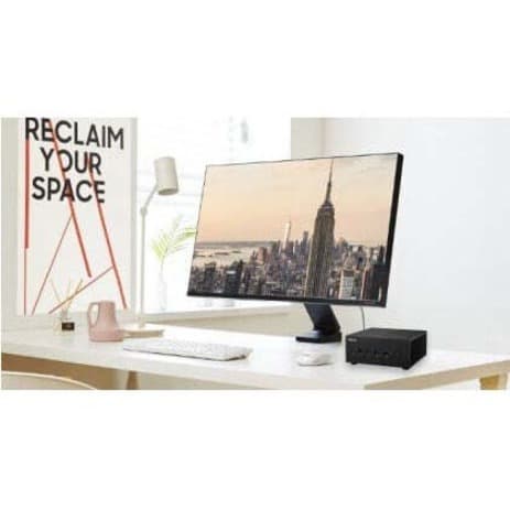 ASUS ExpertCenter PN53 mini PC with AMD Ryzen 7 6800H, 8 GB RAM, 256 GB SSD, and dual HDMI support