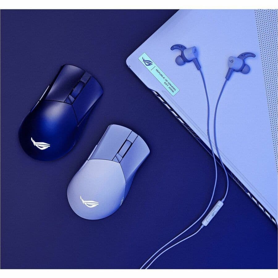 ASUS - COMPONENTS ASUS ROG GLADIUS III WL AIMPOIN MOUSE 2.4GHZ RF BLUETOOTH WIRED view 9