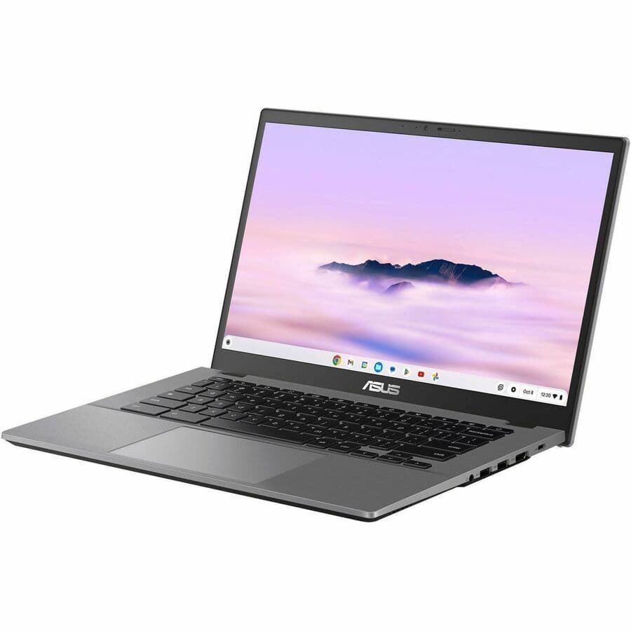 ASUS Chromebook Plus Enterprise CX3402CBA in grey with 14-inch Full HD display