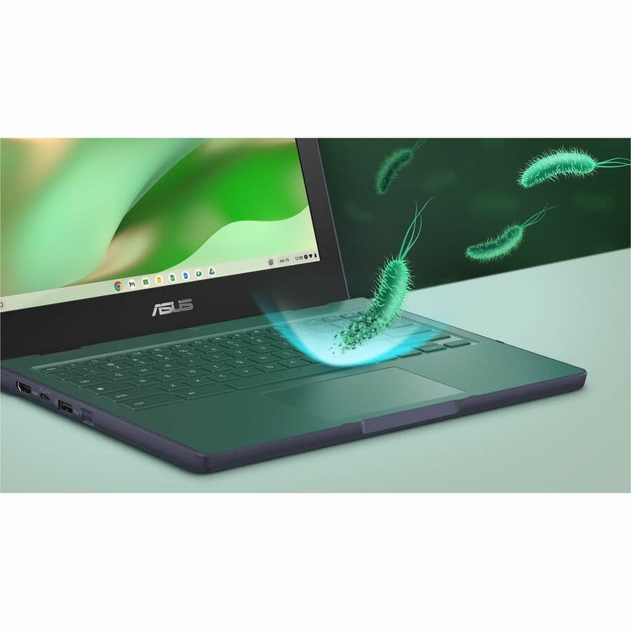 ASUS Chromebook CZ1104FM2A-YZ84T in grey with 11.6-inch HD touchscreen