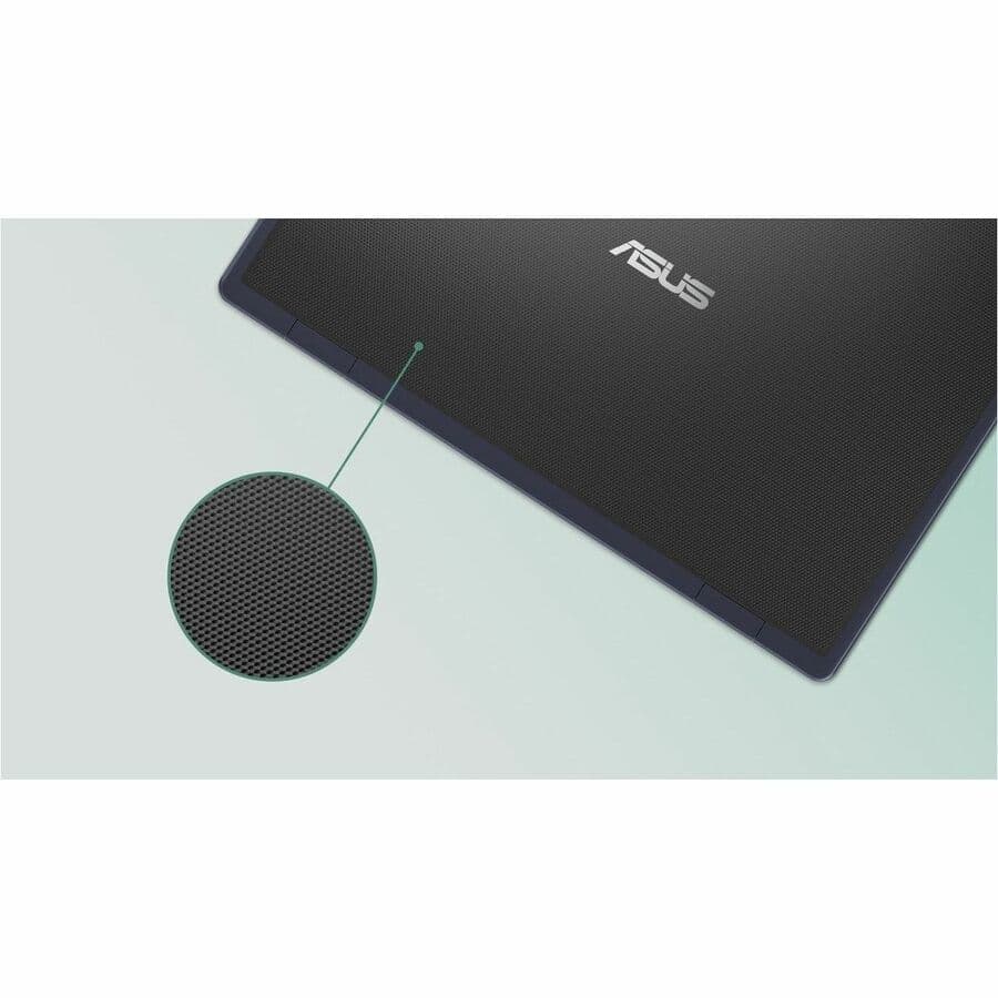 Grey ASUS Chromebook with 12.2-inch WUXGA non-touch display