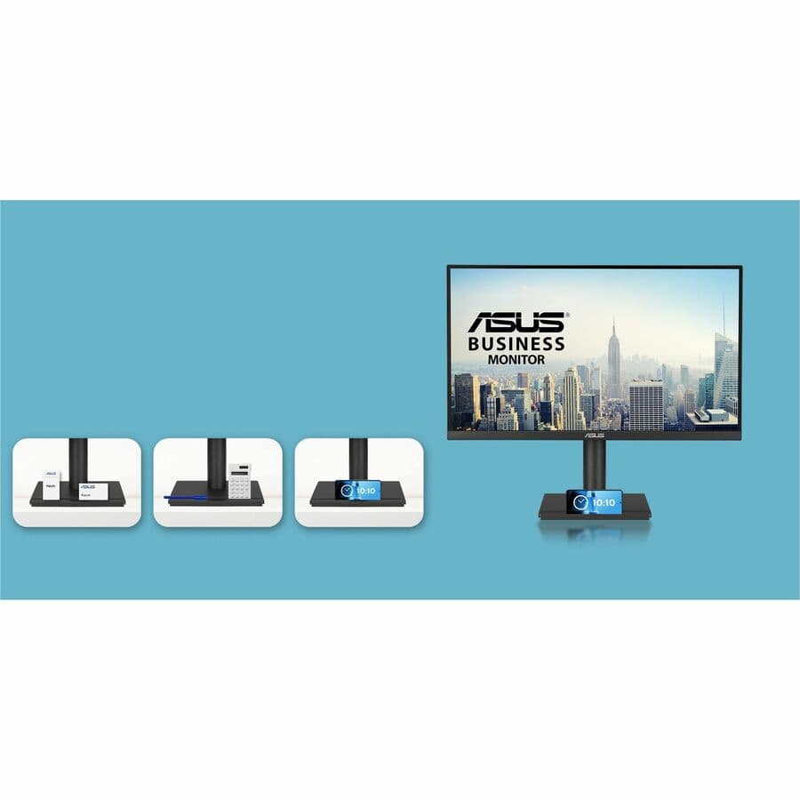 ASUS VA27UCPS 27-inch 4K IPS business monitor with USB-C, HDR10, and ergonomic stand