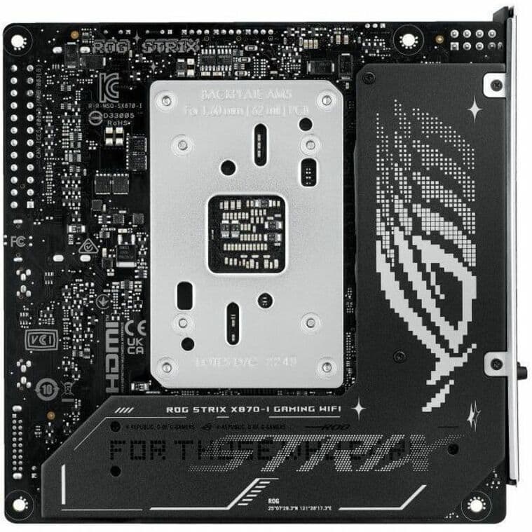 ASUS ROG STRIX X870-I GAMING WIFI Mini-ITX motherboard for AM5 Ryzen builds
