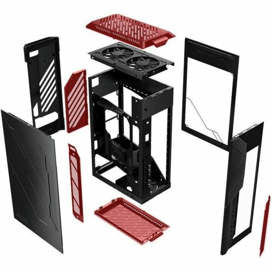 ASUS GR101 ROG Z11 black Mini-ITX PC case for compact premium builds