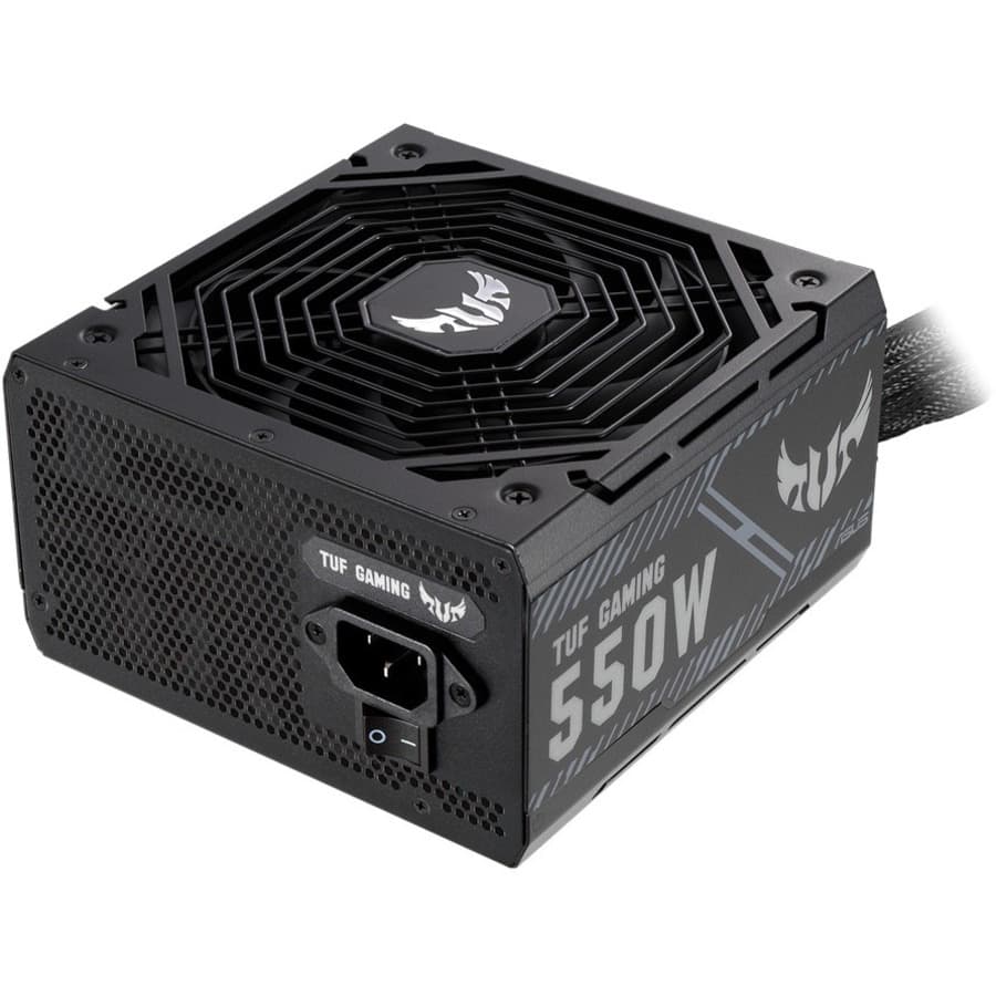 ASUS TUF Gaming 550B 550W Bronze internal power supply with axial-tech fan