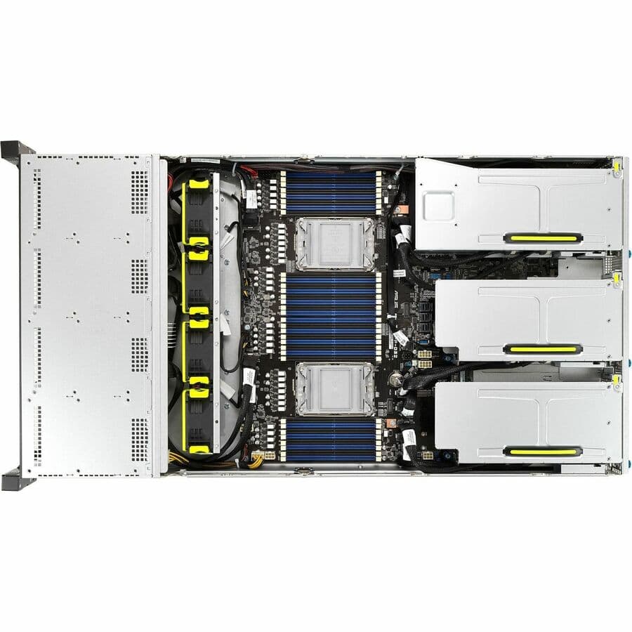 ASUS RS720-E10-RS12E 2U rack-mount barebones server chassis for dual-socket Intel Xeon