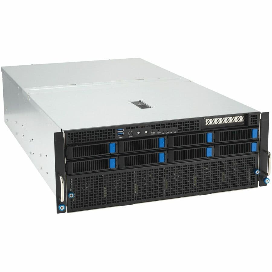 ASUS ESC8000-E11-3W10G 4U rack server chassis for GPU accelerated enterprise workloads