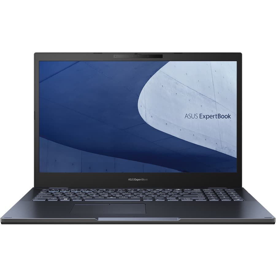 ASUS ExpertBook B2 business notebook with 15.6-inch display, Intel Core i7-1360P, 16 GB RAM, and 512 GB SSD