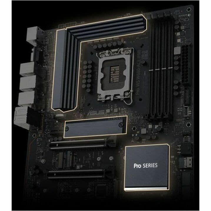 ASUS PRO WS W680-ACE IPMI-SI workstation motherboard for managed deployments