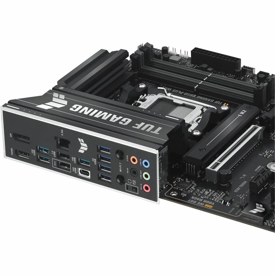 ASUS TUF GAMING B850-PLUS WIFI ATX motherboard for AMD AM5 and DDR5 builds
