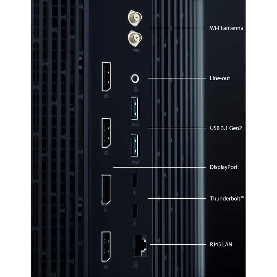 ASUS ProArt PA90 mini PC workstation with Intel Core i7-9700K and NVIDIA graphics