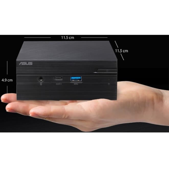 ASUS PN61 mini PC with Intel Core i5-8265U, 8 GB RAM, 256 GB M.2 SSD, and Windows 10 Pro