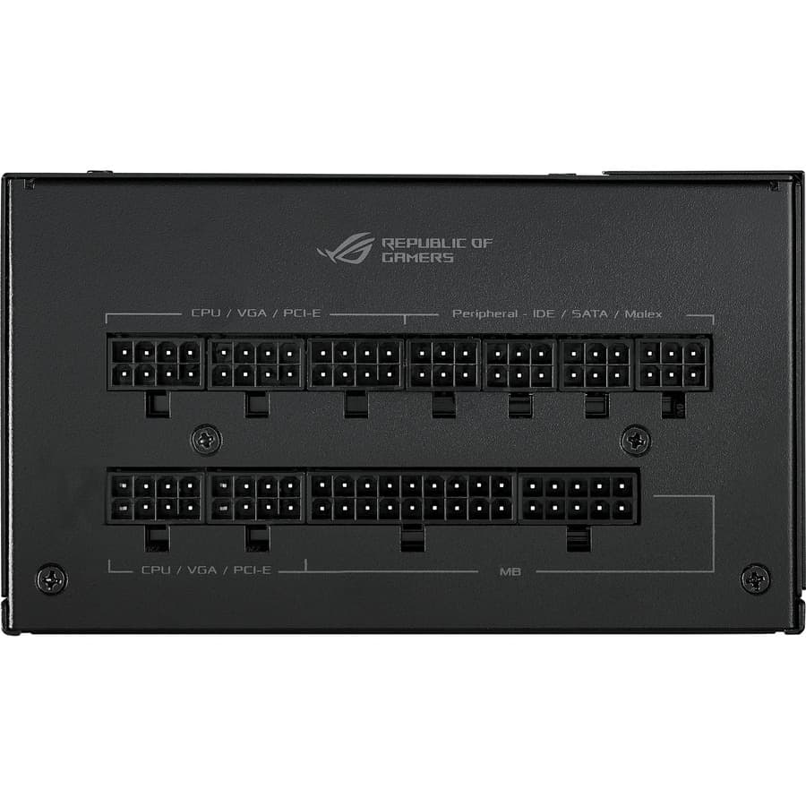 ASUS ROG Strix 850 W Gold internal PSU with ROG heatsinks and Axial-tech fan design