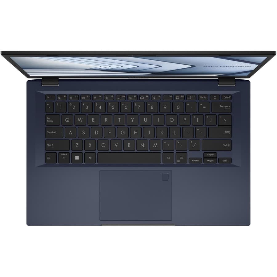 ASUS ExpertBook B1 compact business notebook with 14-inch display, Intel Core i7-1255U, 16 GB RAM, and 512 GB SSD