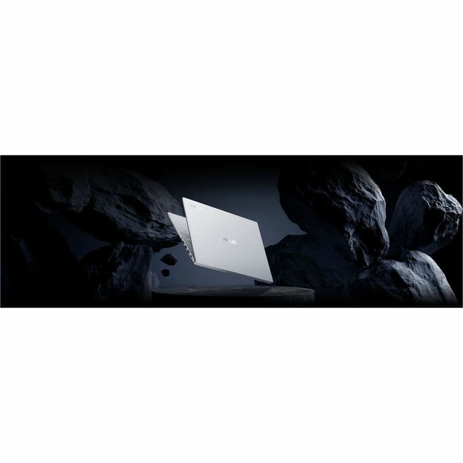 ASUS Chromebook Plus in silver with 14-inch WQXGA display and Intel Core Ultra processor