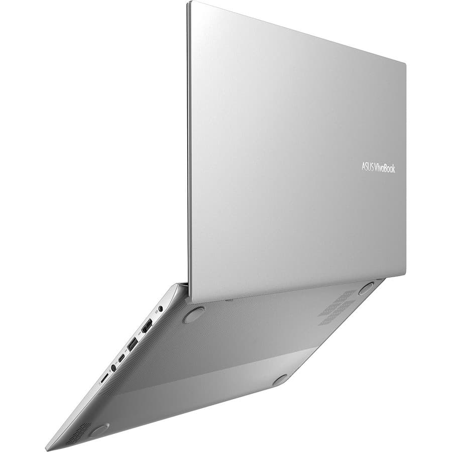 ASUS S532FA-DH55 laptop in transparent silver with 15.6-inch Full HD anti-glare display and narrow border